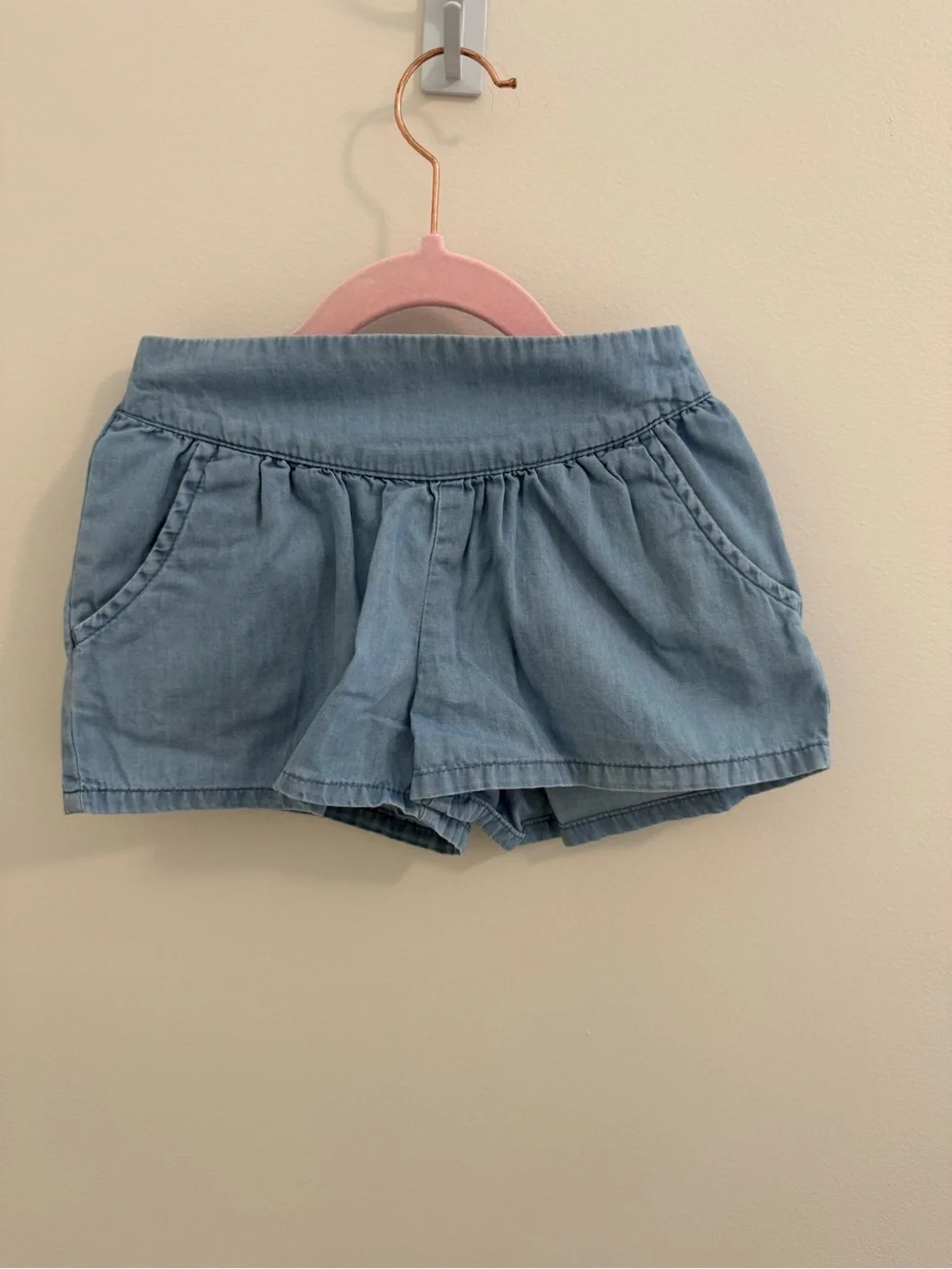 Blue Denim Bundle of 3 Shorts for girls